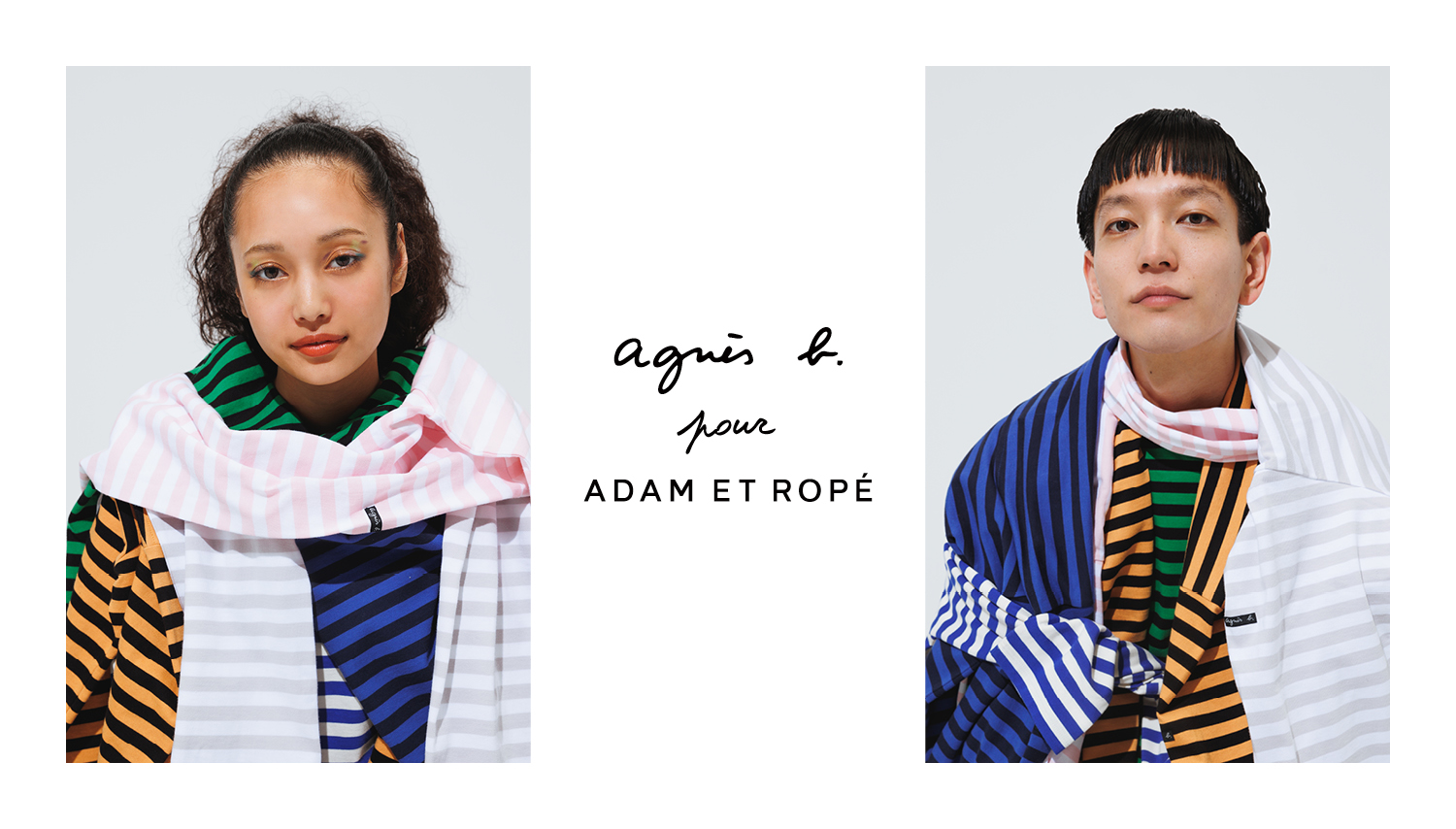 agnès b. pour ADAM ET ROPÉ top